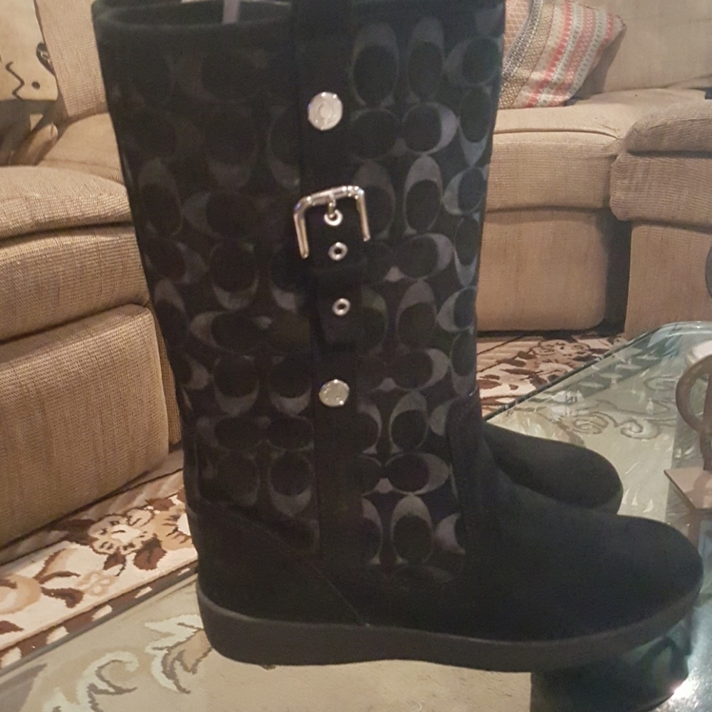 Coach boots,